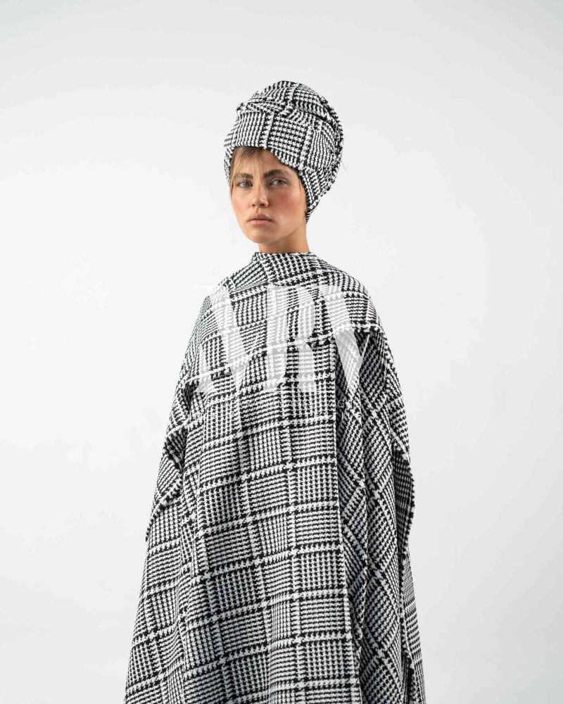 پشمی چهارخانه ترک - تصویر 2